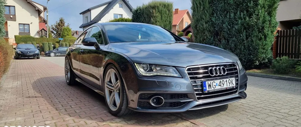 audi mazowieckie Audi A7 cena 79900 przebieg: 257000, rok produkcji 2011 z Garwolin